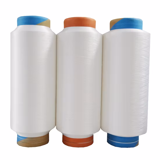 DTY 70d/48f Funcional antibacteriano e antibiose Fio de grafeno modificado com 6 filamentos de nylon para roupas íntimas sem costura